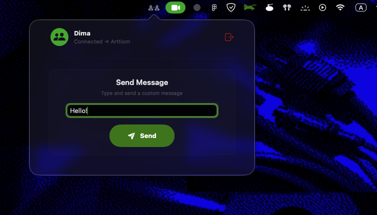 Send Message View